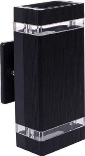 Case of (12)&nbsp;GreenLighting 800 Lumen Hard Wired AC 110-130V Rectangle Up/Down Outdoor Wall Light Sconce&nbsp;
