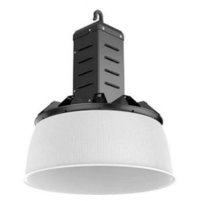 Commercial Electric 16 in. 750-Watt Equivalent LED Dimmable Black High Bay Light