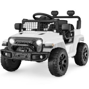 6V Kids Ride-On Truck Car w/ Parent Remote Control, 4-Wheel Suspension