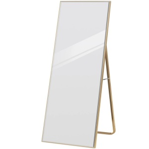 Large Full Length Mirror, Wall Hanging & Leaning Floor Mirror - 65x22in