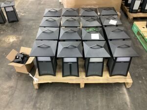 Lot of (16) Acoustic Research Bluetooth Speaker Lanterns & (10) Power Supplies - Unknown if Power Supplies Match or Work 