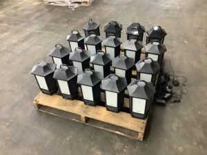 Lot of (19) Acoustic Research Bluetooth Speakers & (10) Power Supplies - Unknown if Power Supplies Match or Work 