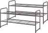 SUFAUY 2 Pack 2-Tier Shoe Rack