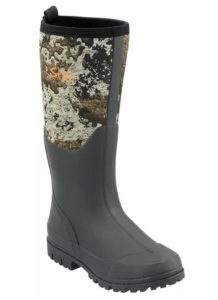 SHE Outdoor Camo Utility Waterproof Rubber Boots for Ladies, 7M, E-Commerce Return, Sold as is