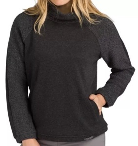 prAna Lockwood Long-Sleeve Sweater for Ladies, L, E-Commerce Return, Sold as is