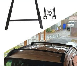 Kojem Roof Rack Cross Bars for 2005-2021 Toyota Tacoma Double Cab Rooftop Luggage Kayak Bicycles Canoe Carrier Set 2 PCS