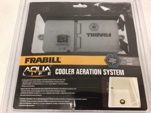 Frabill Aqua-Life Cooler Aeration System, E-Commerce Return, Untested, Sold as is