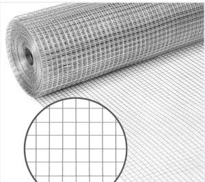 Hardware Cloth, 1/2in 19-Gauge Chicken Wire Mesh Fence-3'x50'