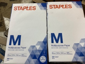 10 reams multipurpose copy paper-5000 sheets total