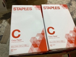 Case of c copy paper