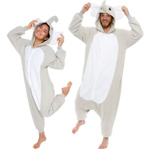 Funziez! Adult Elephant Onesie, X-Small - Small Blemish