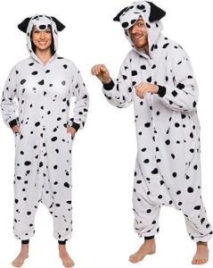 Funziez! Adult Dalmation Onesie, Large