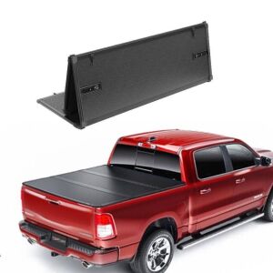 Tri-Fold Aluminum Hard Panel Tonneau Cover for Ford Ranger 2019-2024 5' Bed 