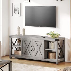 Grey TV Stand 