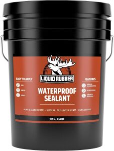 Liquid Rubber Waterproof Sealant - Multi-Surface Leak Repair