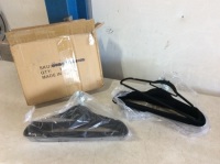 Lot of (50) Black Hangers - New