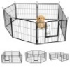 Bonnlo 24" Dog Playpen, 8 Panels - New