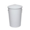 Steel Trash Can With Side Drop Handles, 13.2 Gallon - New&nbsp;