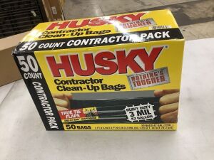 Husky 42 Gal. Contractor Bags, 50 ct 