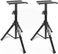Hola! Music Studio Monitor Speaker Stands,&nbsp;Heavy-Duty Tripod Structure, Adjustable Height - Appear New