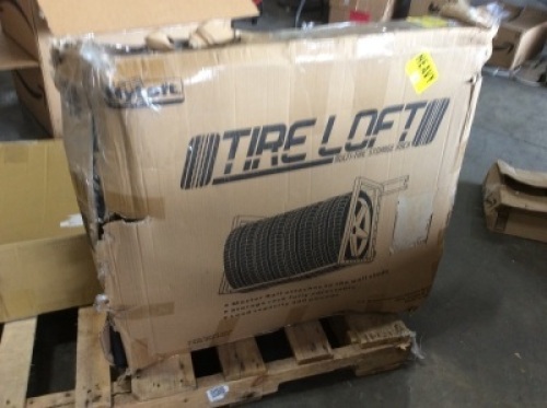HyLoft Heavy Duty Adjustable Garage Wall Multi-Tire Rack Storage - E-Comm Return, Unknown Condition&nbsp;&nbsp;