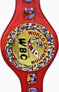 WBC Championship Boxing Belt 3D Replica Adult Titles