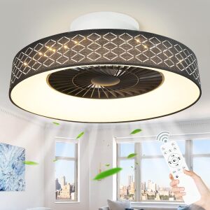 DLLT Remote Ceiling Fan w/ LED Light