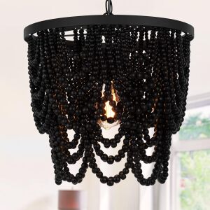 Boho Beaded Chandelier