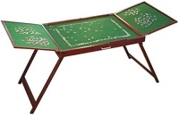 Bits and Pieces Portable Fold & Go Puzzle Table & Puzzle Storage w/Felt Surface - New