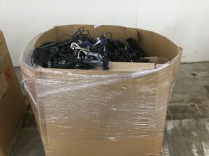 Large Lot of Keyboards, Mice & Cables