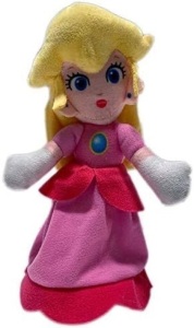 Super Mario Character Princess Peach 8 Inch Stuffed Plush Toy Doll 