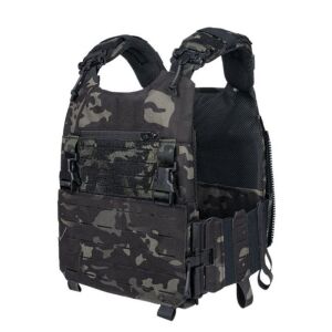 IDOGEAR LSR 500D Tactical Vest Training With Elastic Sides Quick Release Laser Cut Military Plate Carrier 3318