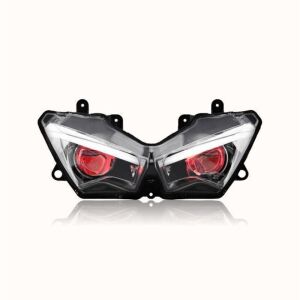 Red Demon Eyes Headlight Assembly 