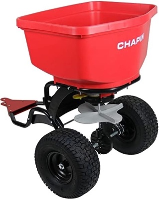 Chapin 8620B 150 lb Tow Behind Spreader with Auto-Stop - New 
