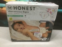 The Honest Company Clean Concious Diapers, Size 1, 160 ct - New&nbsp;