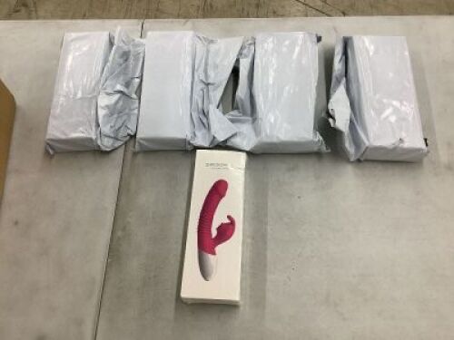 Lot of (5) Foxshow Silicone Vibrator&nbsp;