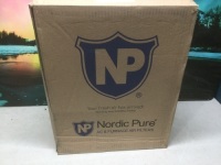 Nordic Pure MERV 12 + Carbon 16x20x4 Filters, 2 Pack - New