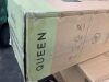 12in Medium-Plush Green Tea & Charcoal Gel Memory Foam Mattress, Queen  - 3