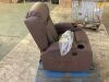 Electric Power Lift Recliner Massage Chair w/ Heat, USB Port, Cupholders - 5