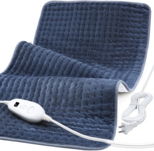 Heating Pad for Back Pain Relief, 17" X 33" XXX-Large Heating Pads for Cramps,Electric Heating Pad Xl with 6 Fast Heating Settings,Moist Dry Heat Options,Auto-Off,Machine Washable&nbsp;