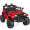 12V Kids Ride-On Truck Car w/ Parent Remote Control, Spring Suspension