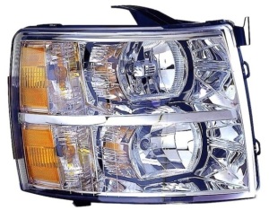 Truck Headlight Assembly, Left & Right