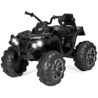 12V Kids Ride-On 4-Wheeler Quad ATV Car w/ 3.7mph Max, Bluetooth, Headlights - Appears New&nbsp;