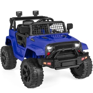 12V Kids Ride-On Truck Car w/ Parent Remote Control, Spring Suspension