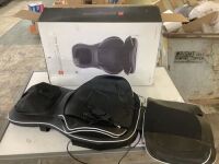 Air Compression Shiatsu Neck & Back Massager Seat w/ Heat, Rolling Massage