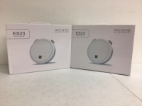 Lot of (2) ES23 Robotic Vacuum Cleaner, E-Commerce Return, Untested, Needs Cleaned, Sold as is