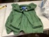 Aelfric Eden green cable knit pull over sweater sixe large