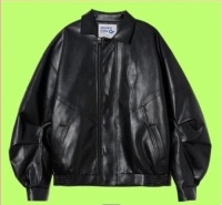 Aelfric Eden black zip up jacket size xl