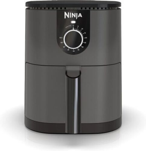 Ninja AF080 Mini Air Fryer, 2 Quarts Capacity, Compact, Nonstick, with Quick Set Timer