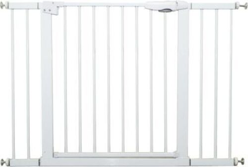 &nbsp;30"-32.5"&nbsp;Extra Wide Baby Safety Dog Gate for Stairs Easy Walk Thru Auto Close